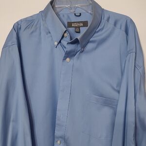 Kenneth Cole Reaction Sky Blue Dress Shirt